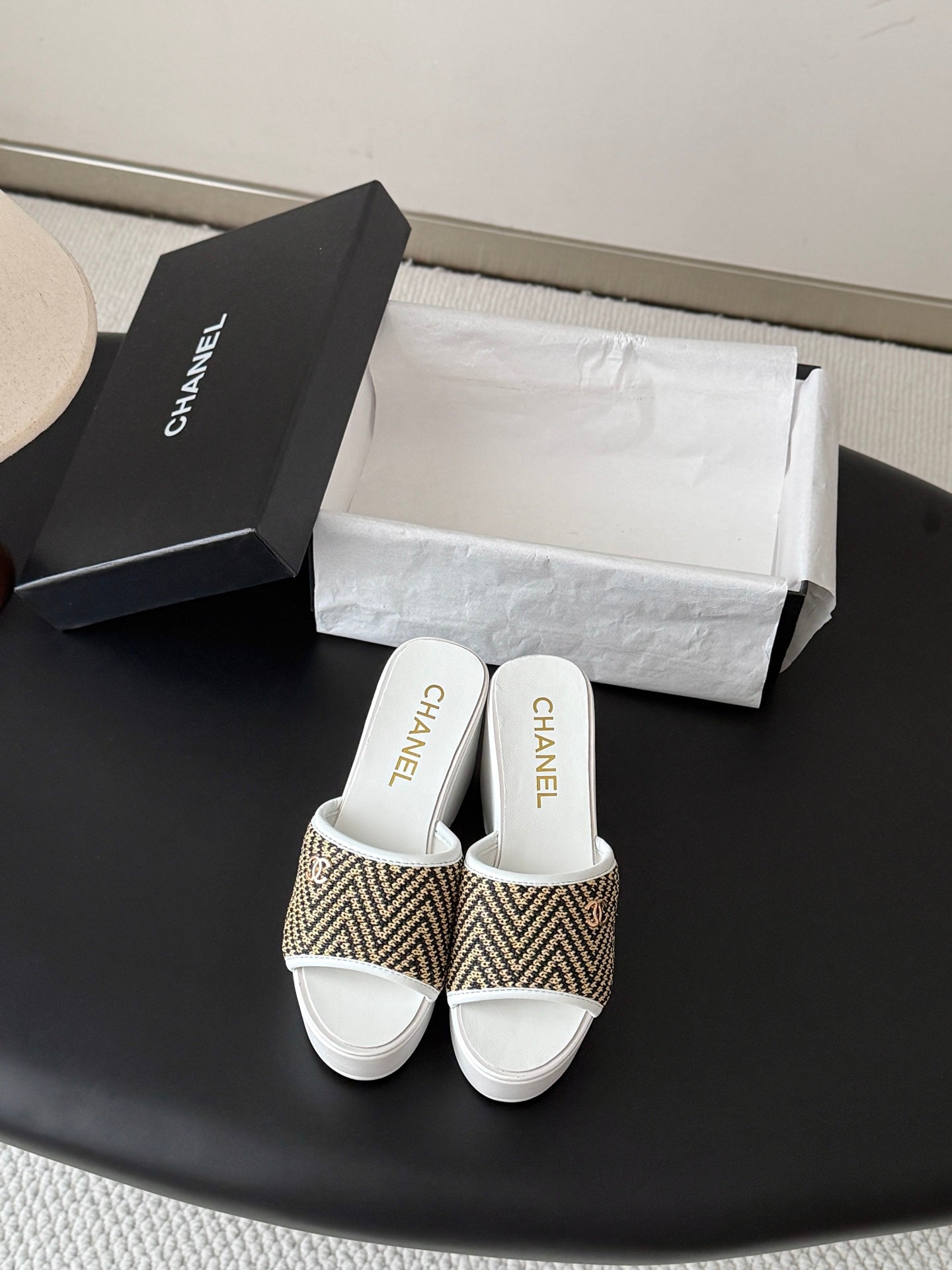 Chanel 2026 Sandals 120mm Lambskin 926367