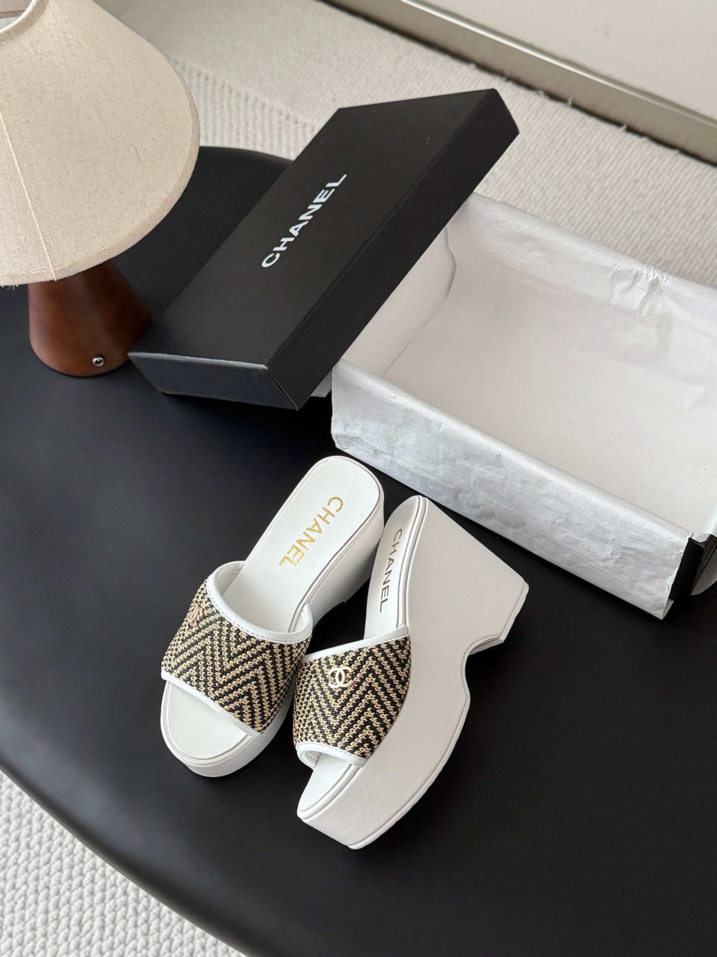 Chanel 2026 Sandals 120mm Lambskin 926367
