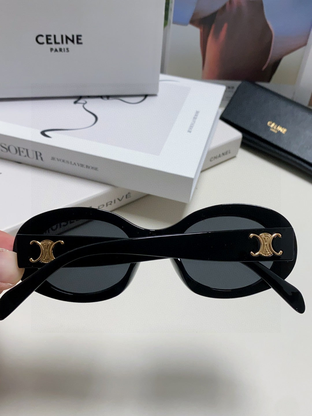 TRIOMPHE SUNGLASSES CL40194 IN ACETATE