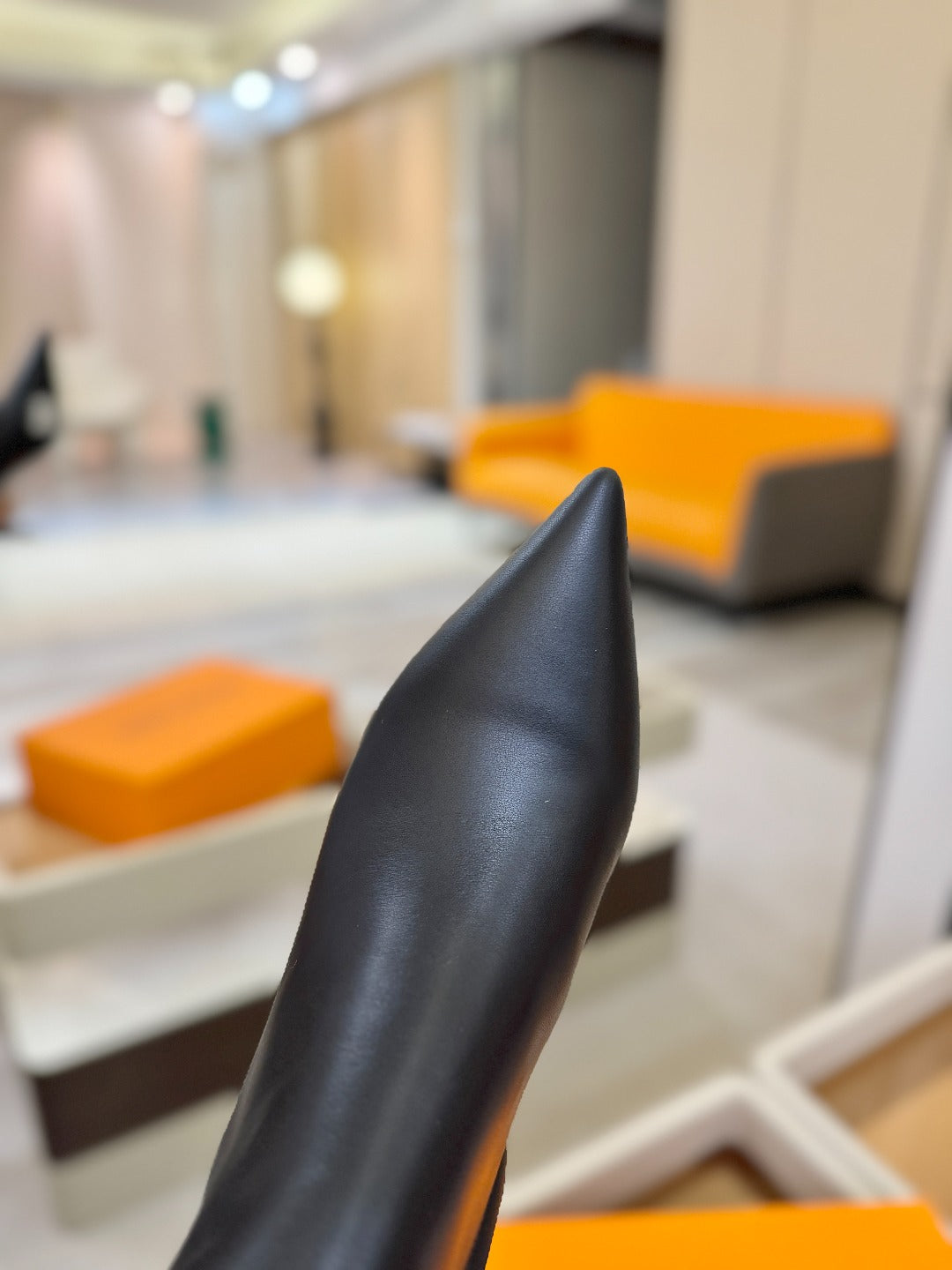 LV 25 Runway Ankle Boots 90 Black Calfskin 573863