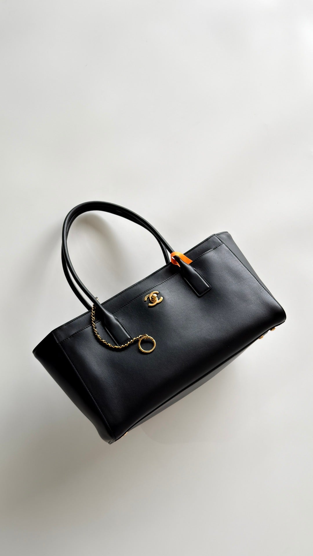 Chanel 2026 Executive Cerf Tote Bag Black Calfskin