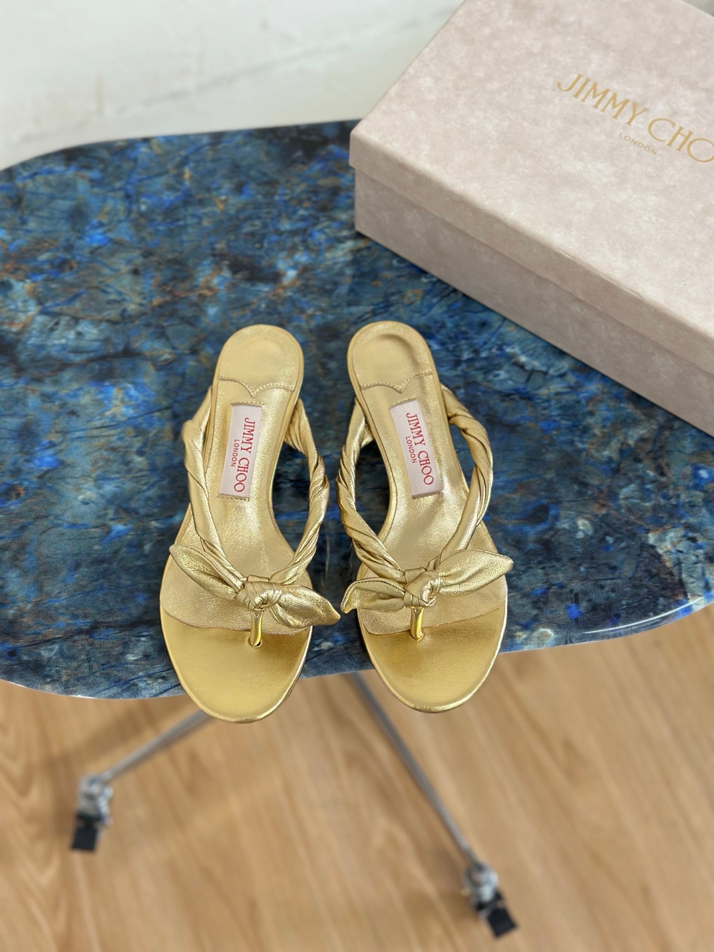 Jimmy Choo 2026 Liss Sandals 30mm Sheepskin 929069
