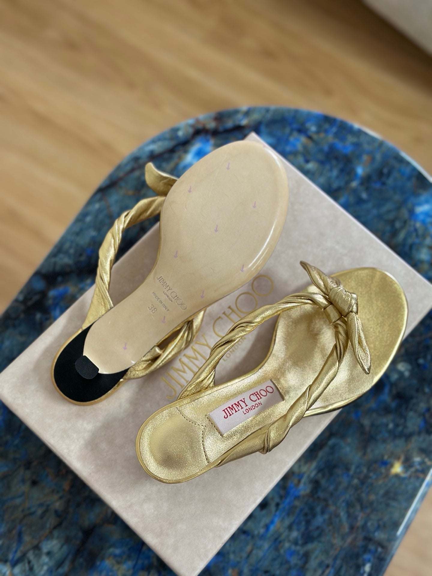 Jimmy Choo 2026 Liss Sandals 30mm Sheepskin 929069