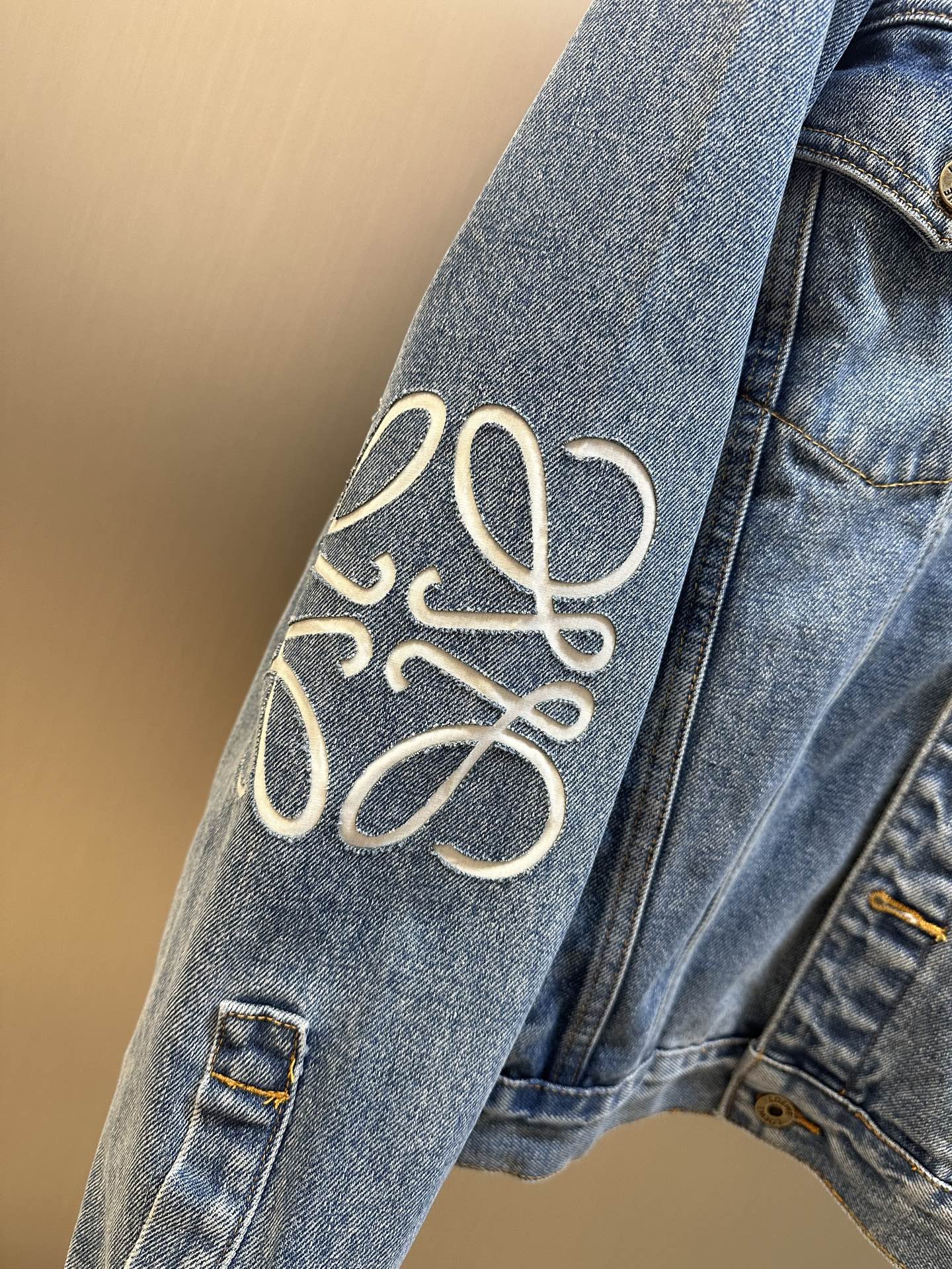 Loewe 25 Jacket Blue Denim 281409