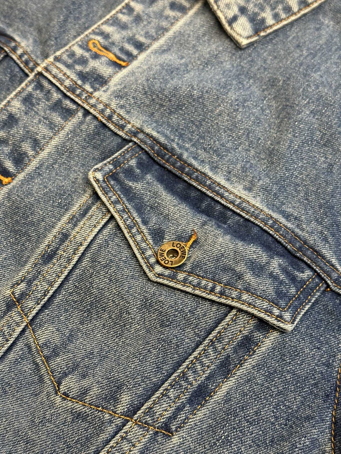 Loewe 25 Jacket Blue Denim 281409