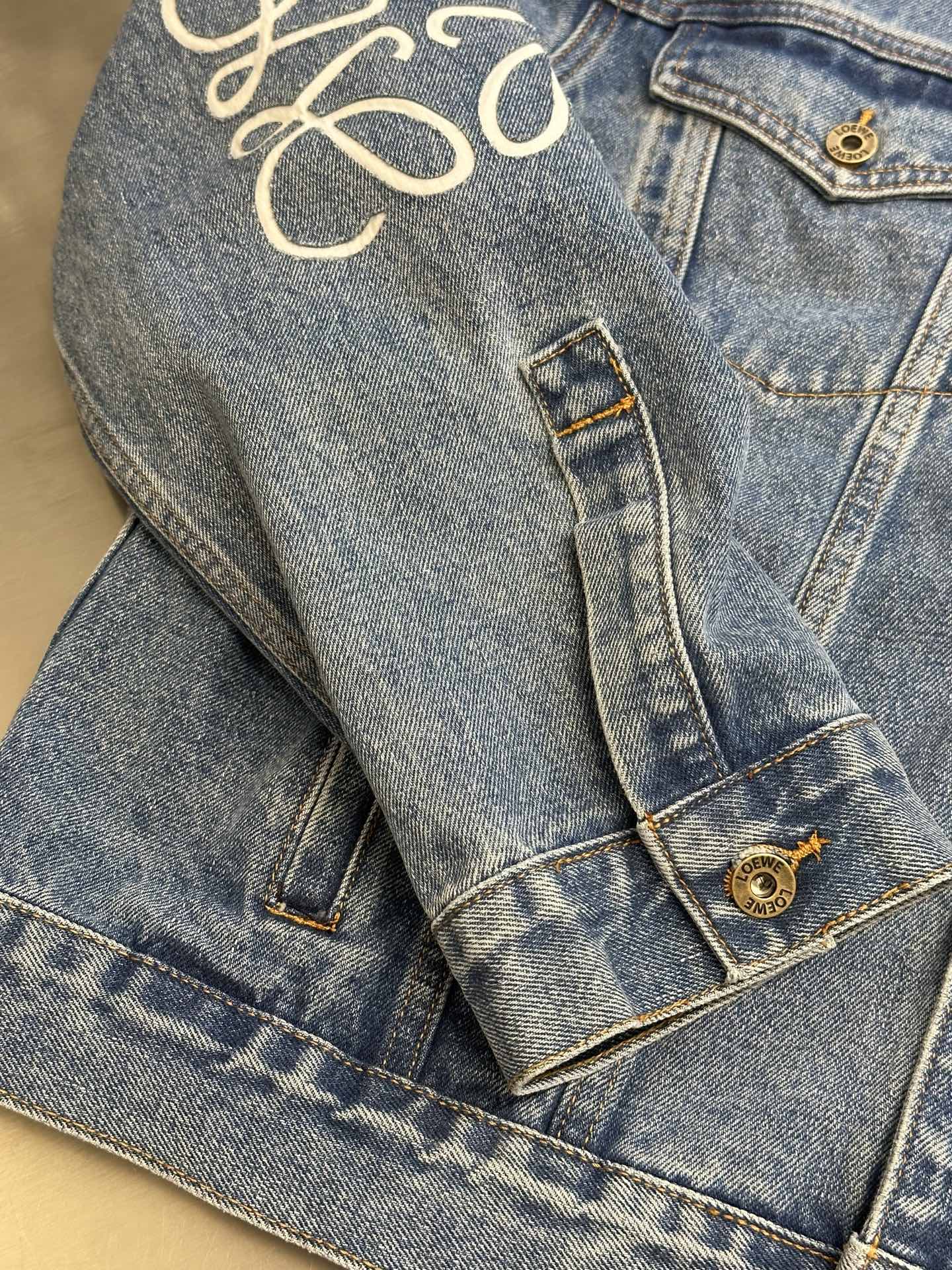 Loewe 25 Jacket Blue Denim 281409