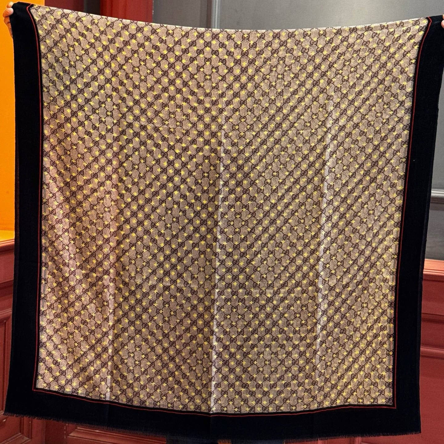 GG Classic 200CM Brown Black Wool 287729