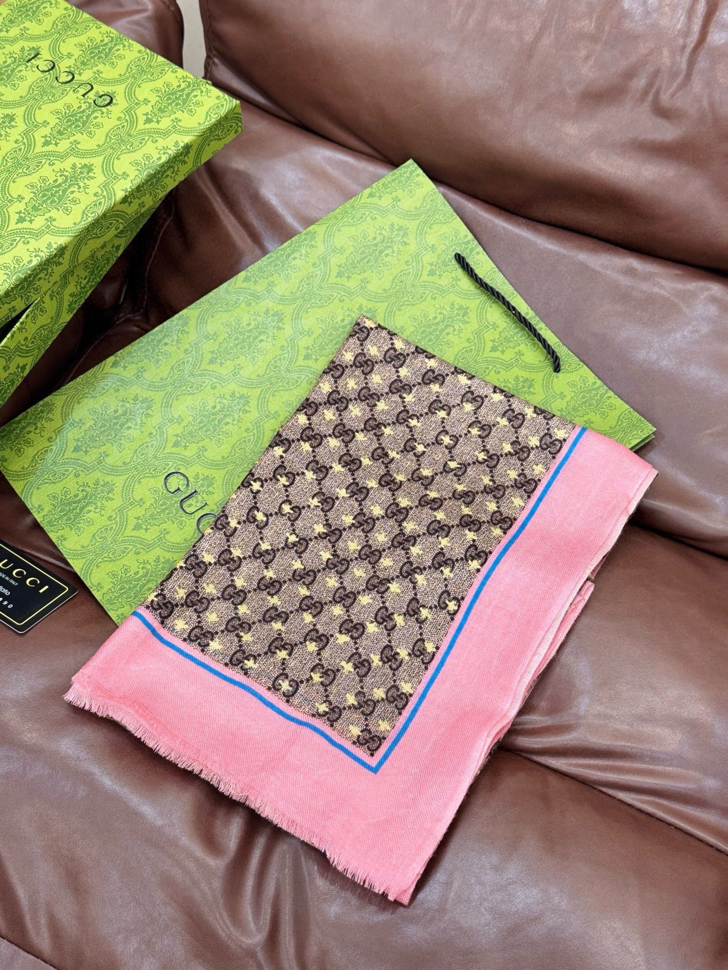 GG Classic 200CM Brown Pink Wool 287730