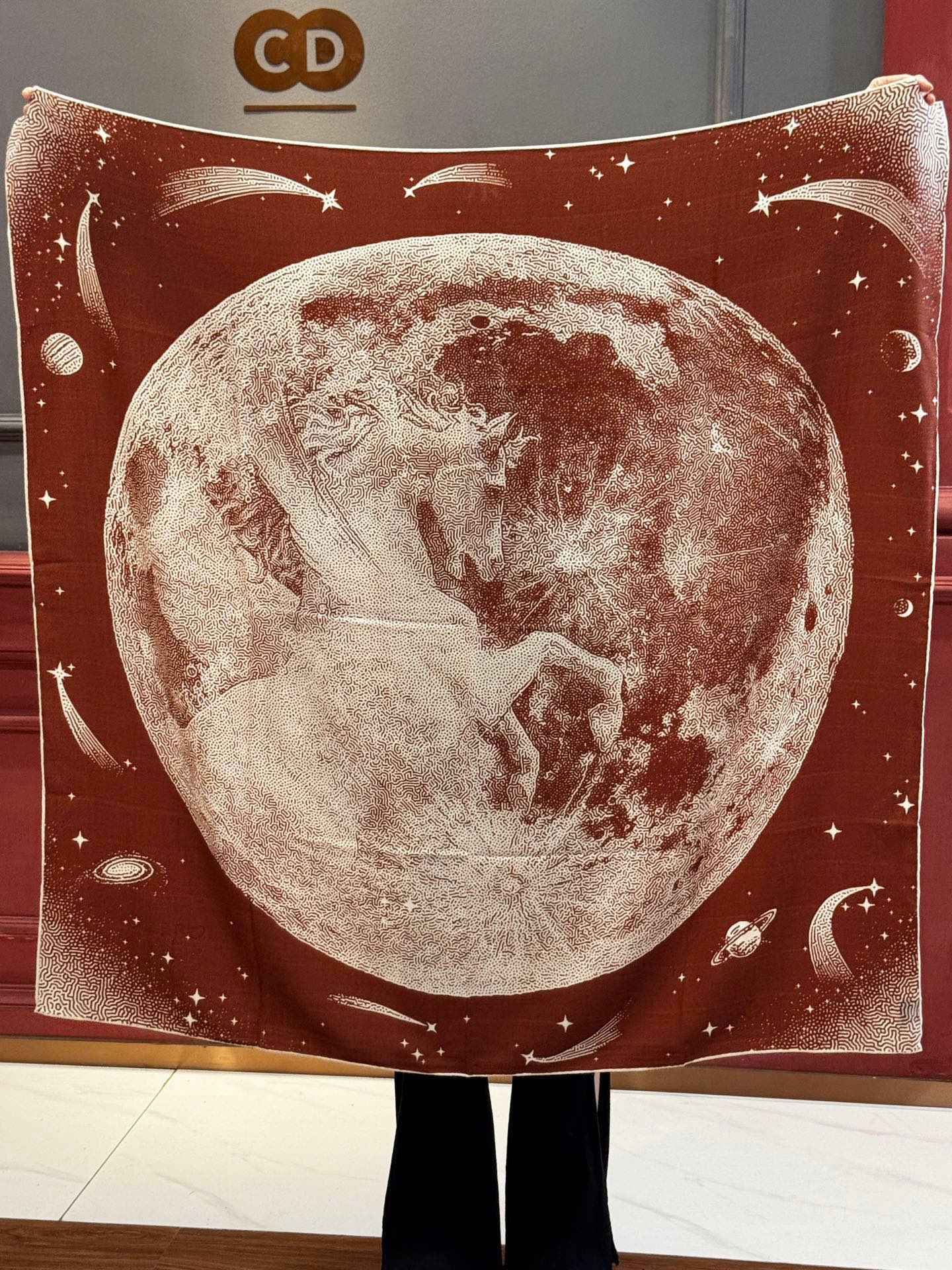 HM Clair de Lune 140 CM Brown Cashmere and Silk 293250