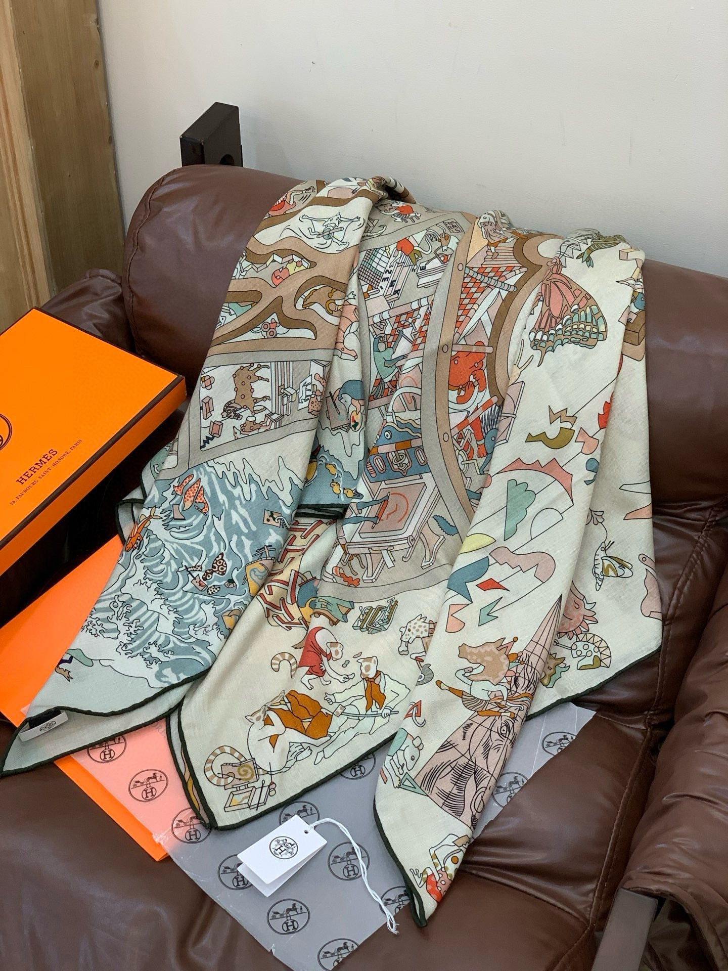 HM Equestrian Academy 140 CM Gray Cashmere and Silk 293269