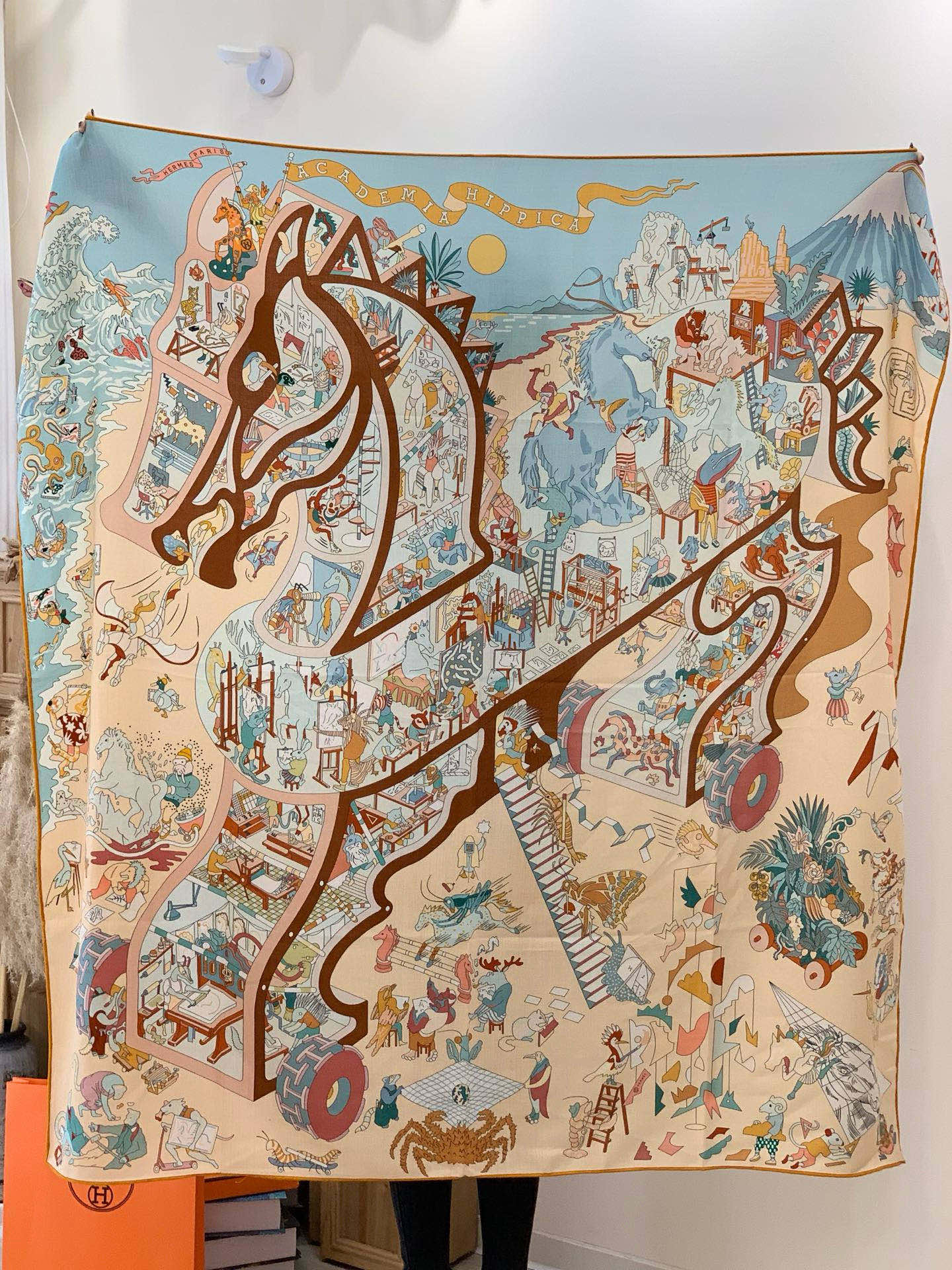 HM Equestrian Academy 140 CM Yellow Cashmere and Silk 293270