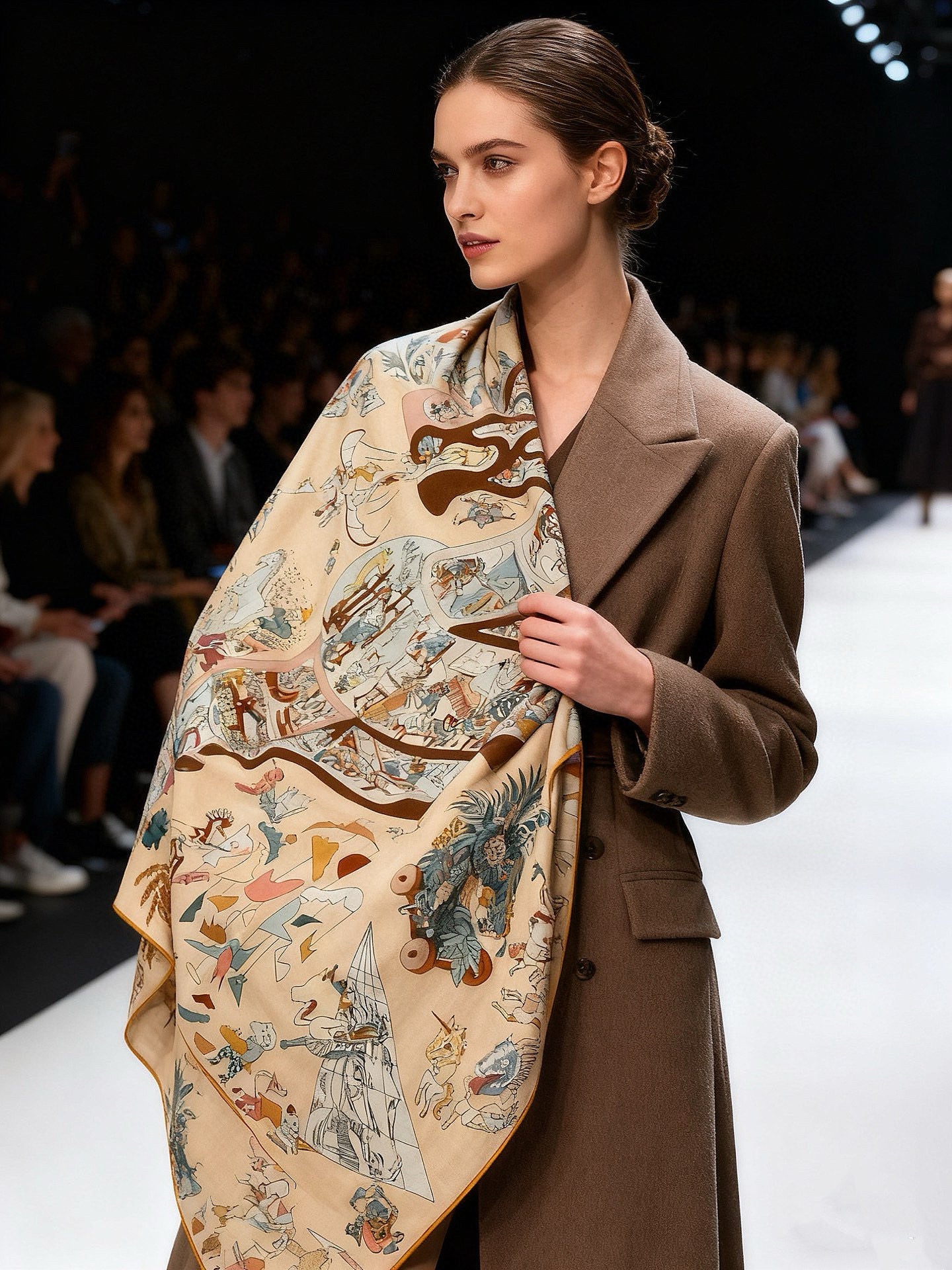 HM Equestrian Academy 140 CM Yellow Cashmere and Silk 293270