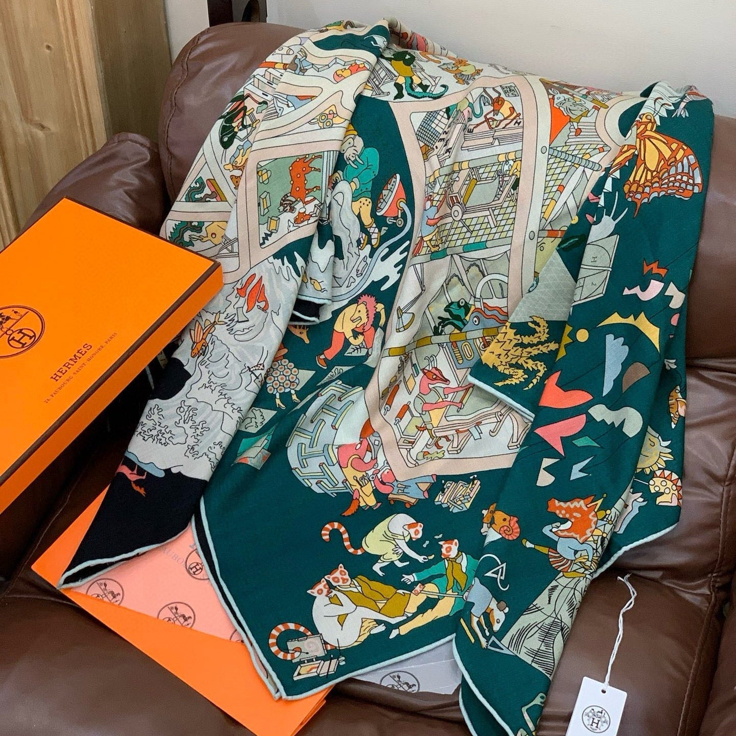 HM Equestrian Academy 140 CM Dark Green Cashmere and Silk 293273