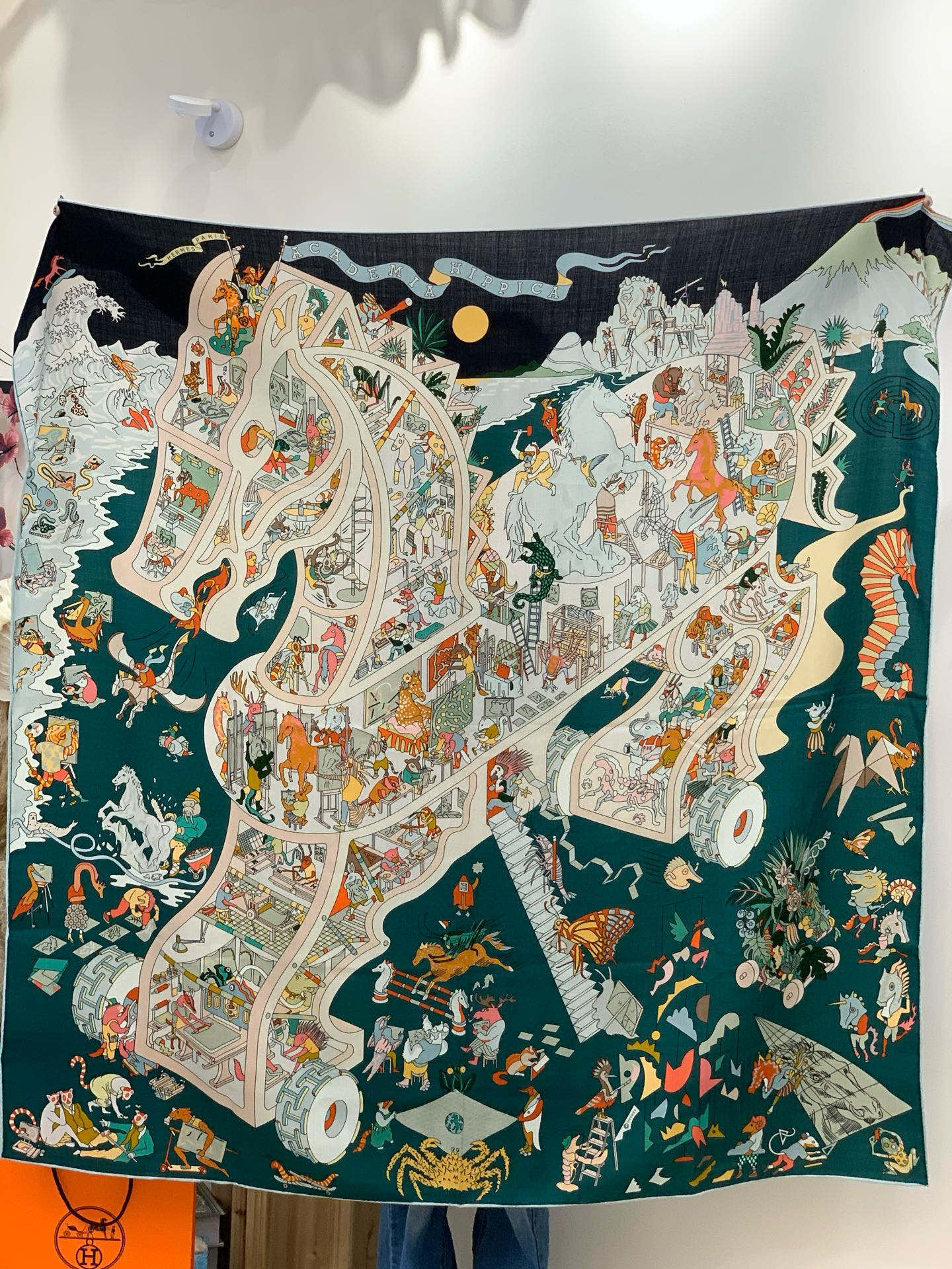 HM Equestrian Academy 140 CM Dark Green Cashmere and Silk 293273