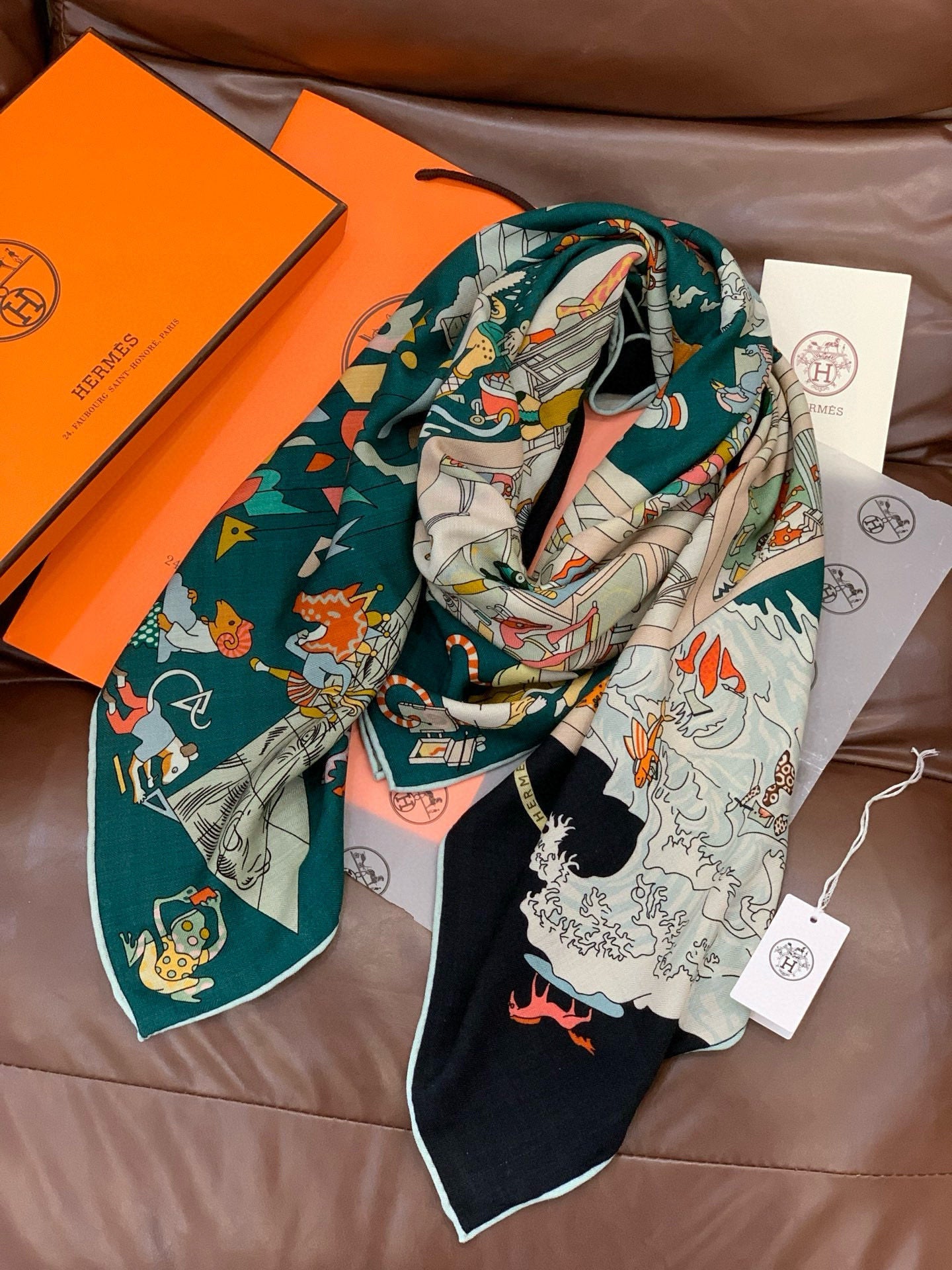 HM Equestrian Academy 140 CM Dark Green Cashmere and Silk 293273