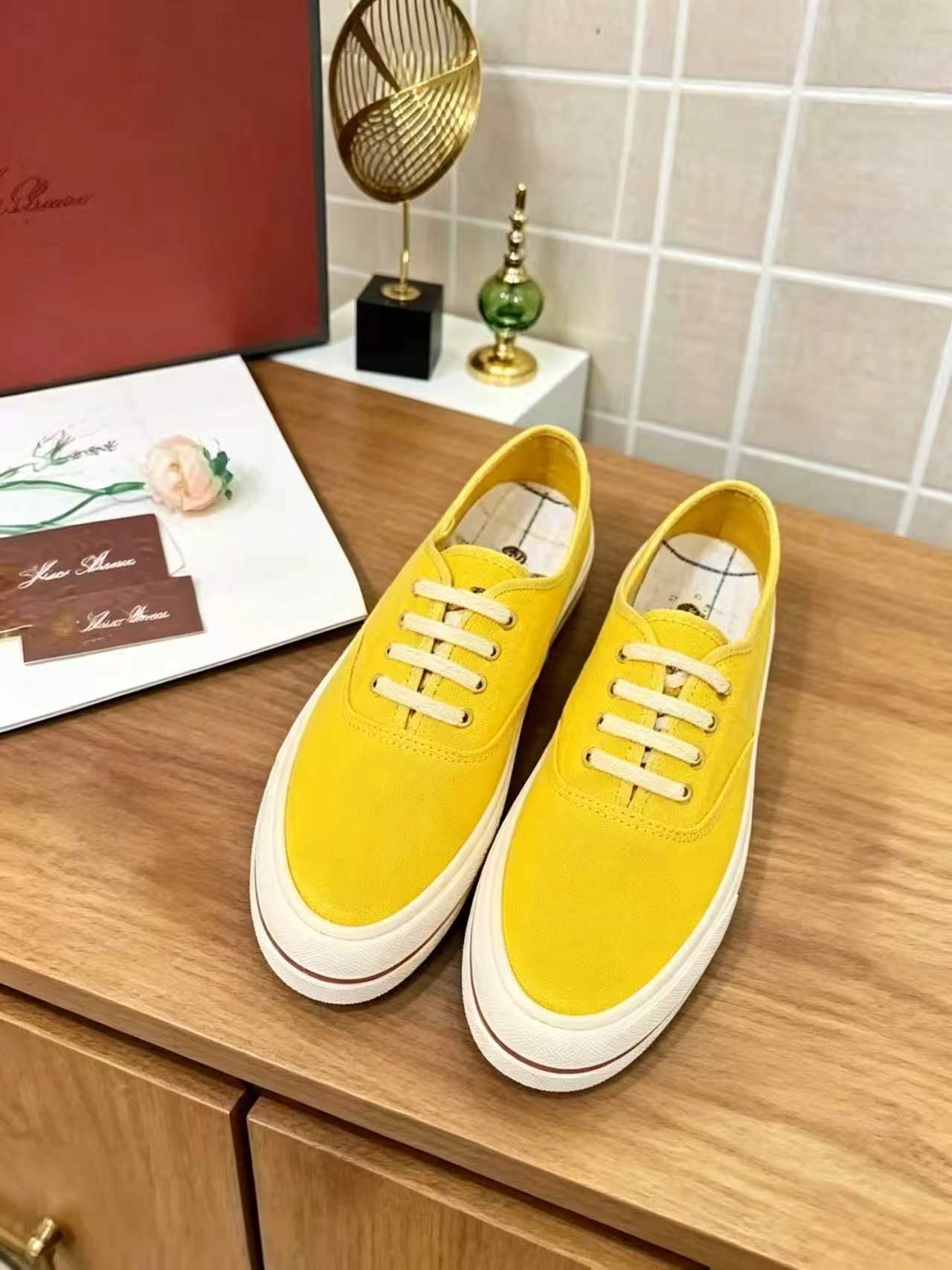Loro Piana 2026 Tennis Walk LP Casual Sneaker Canvas 935782