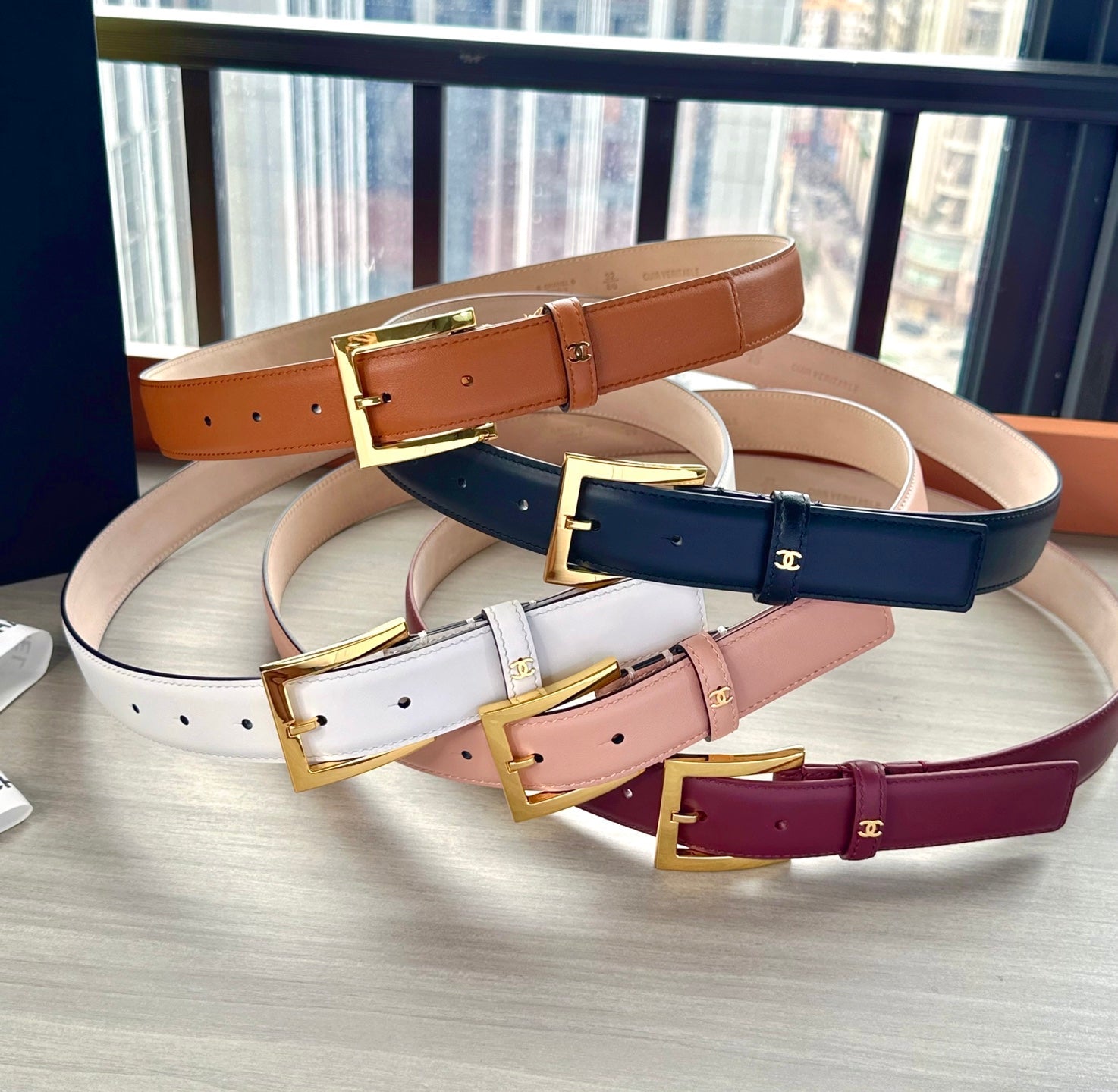 Chanel 2026 Belt 3.0cm Gold Buckle
