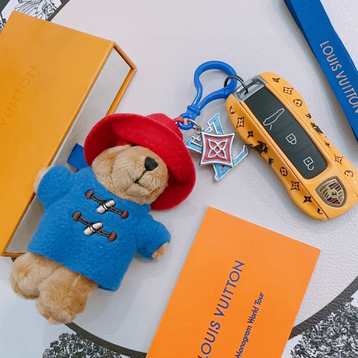 LV Paddington Bear Charm