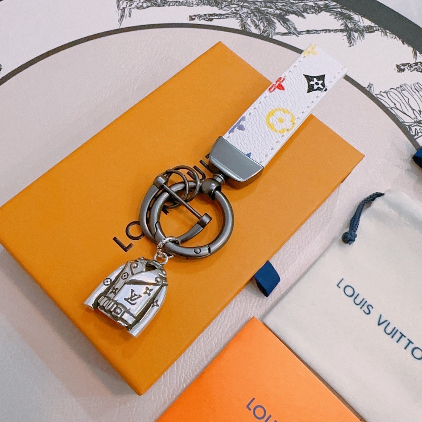 LV Jacket Charm