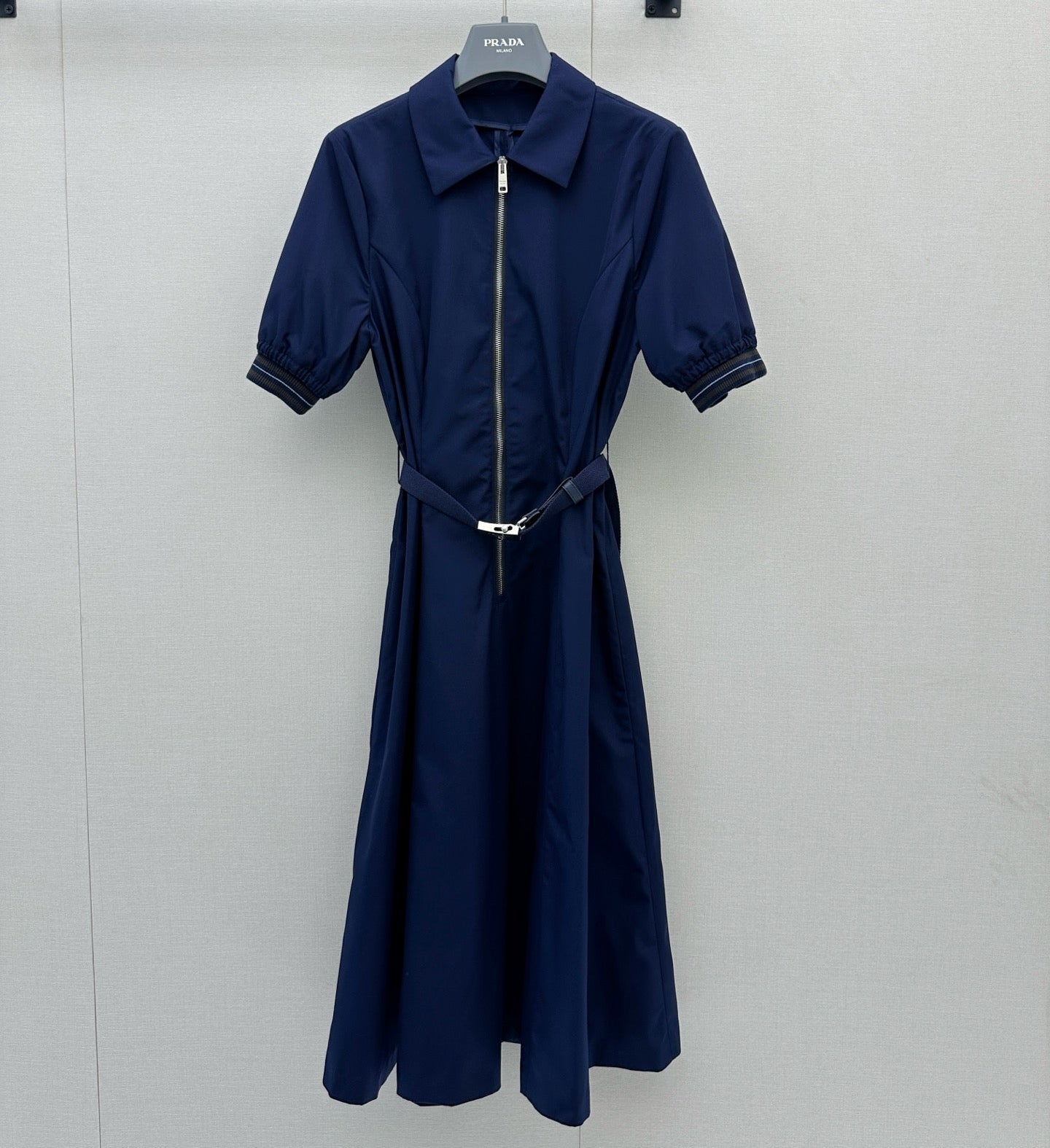 Prada 2026 Dress Navy Polyester 402790