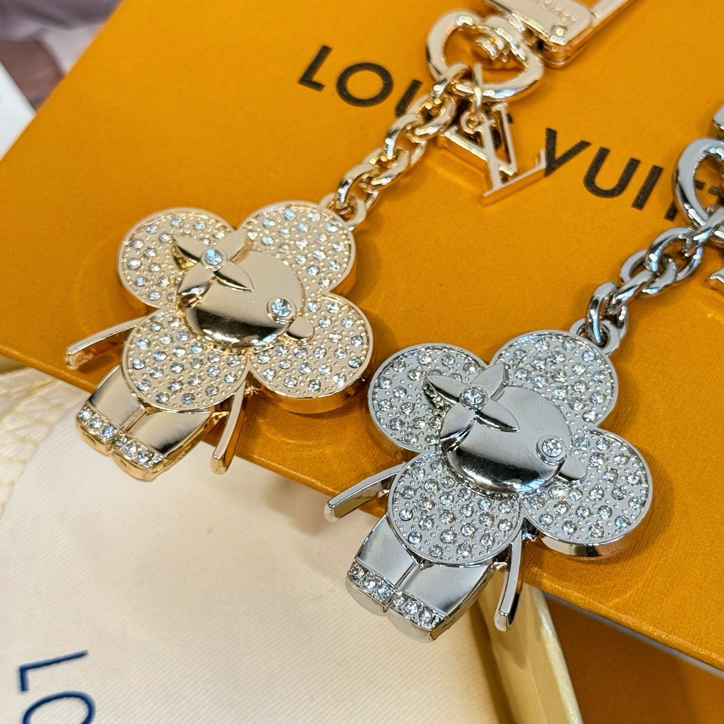 LV Sunflower Vivian Bag Keychain