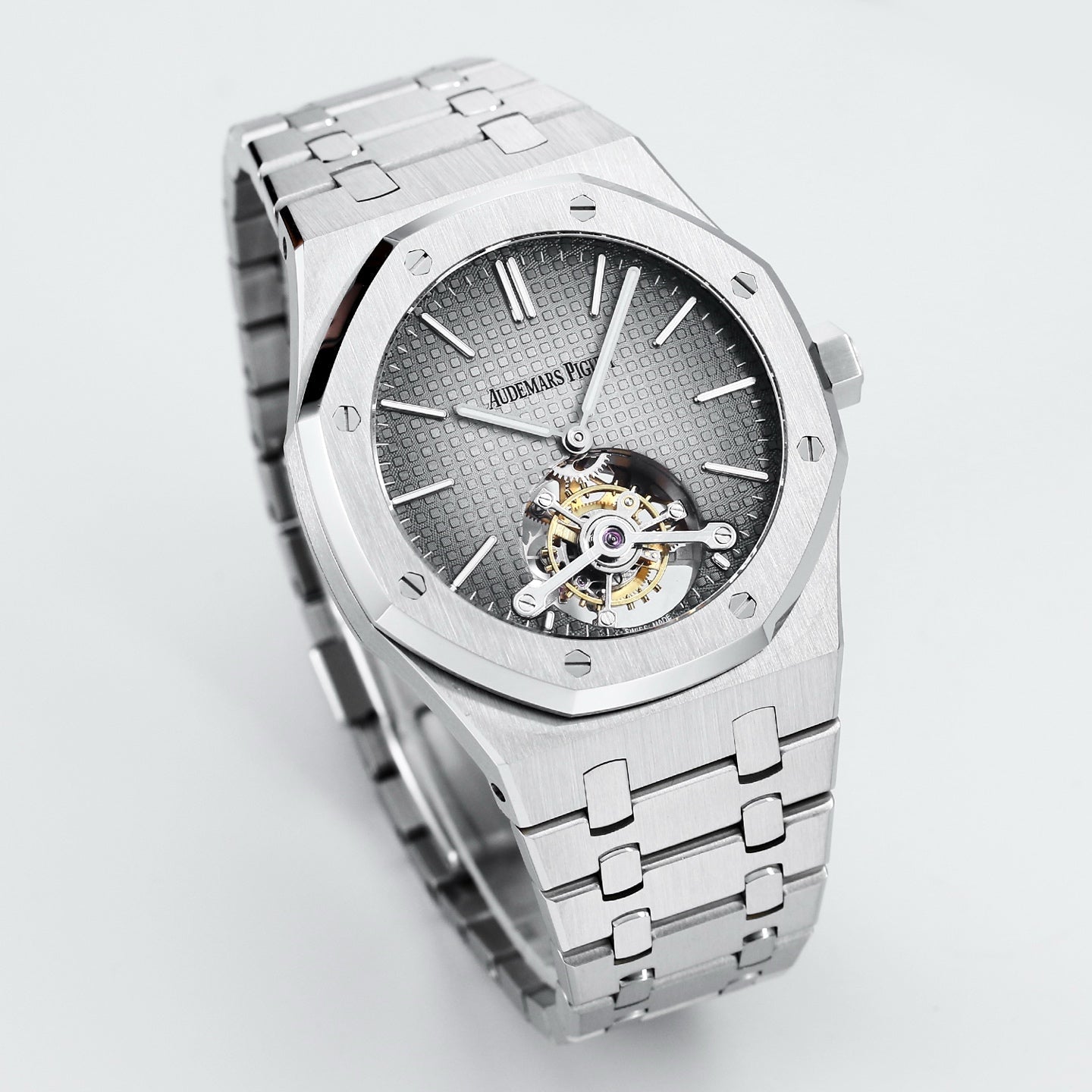 Royal Oak Selfwinding Flying Tourbillon Extra-thin Grey Dial