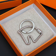 HM Horse Head Charm Silver Metal