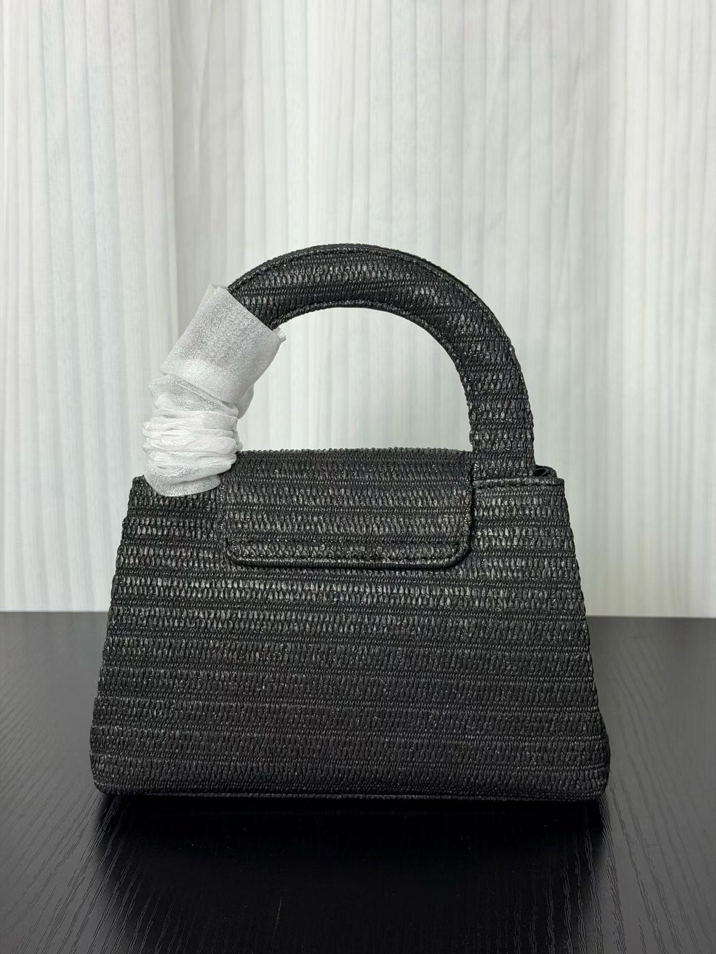 Chanel Kelly 2026 Bag 19cm Black Woven Leather