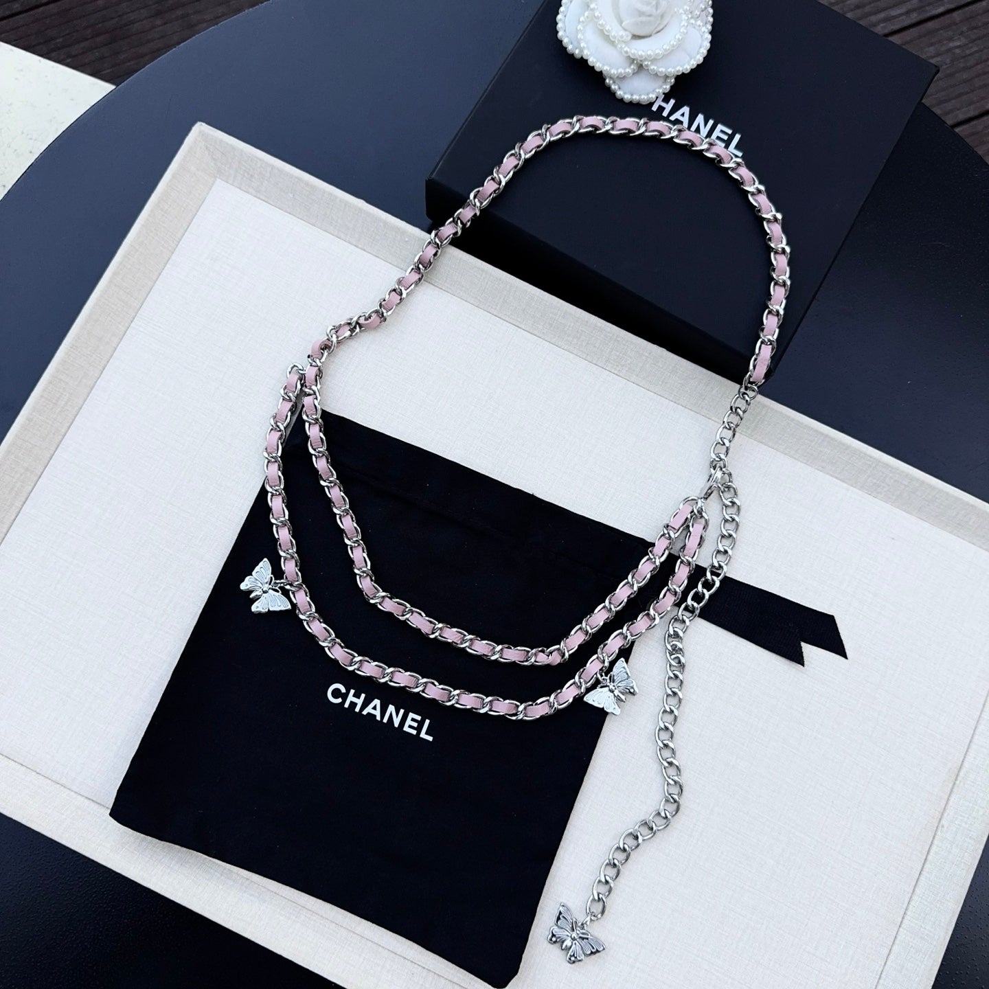 Chanel 2026 Butterfly Charm Belt 213864