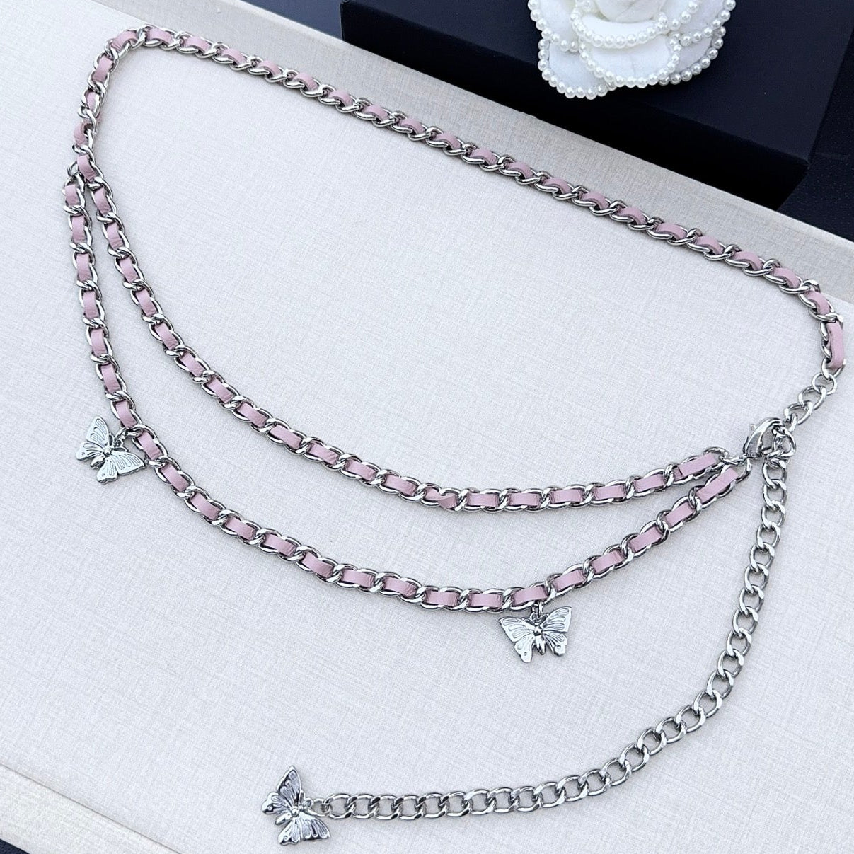 Chanel 2026 Butterfly Charm Belt 213864