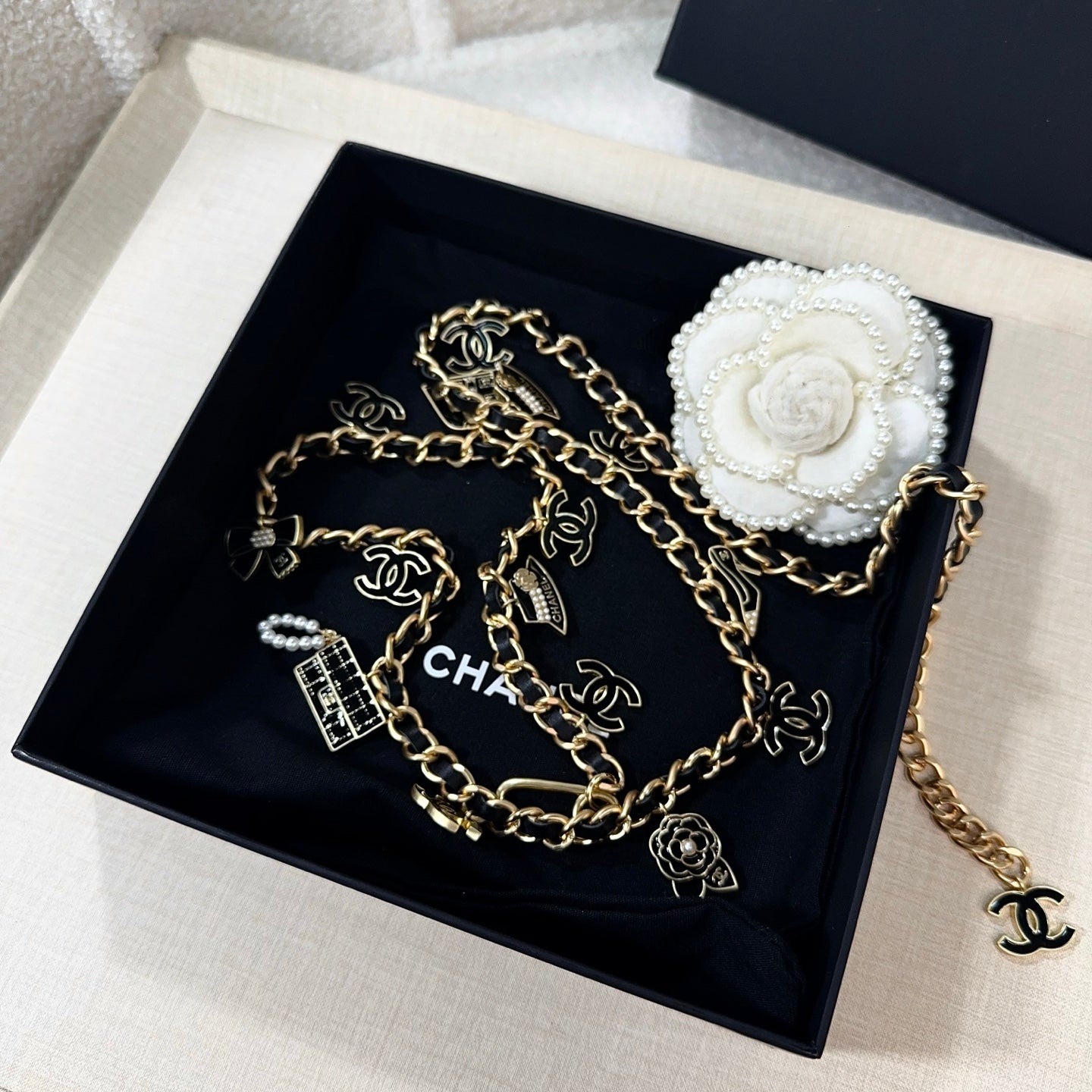 Chanel 2026 Charm Chain Belt 215212
