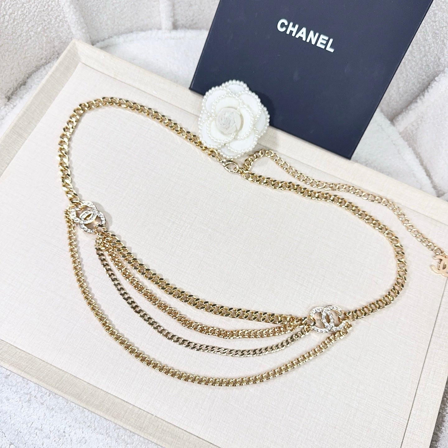 Chanel 2026 Triple-Chain Belt 215751