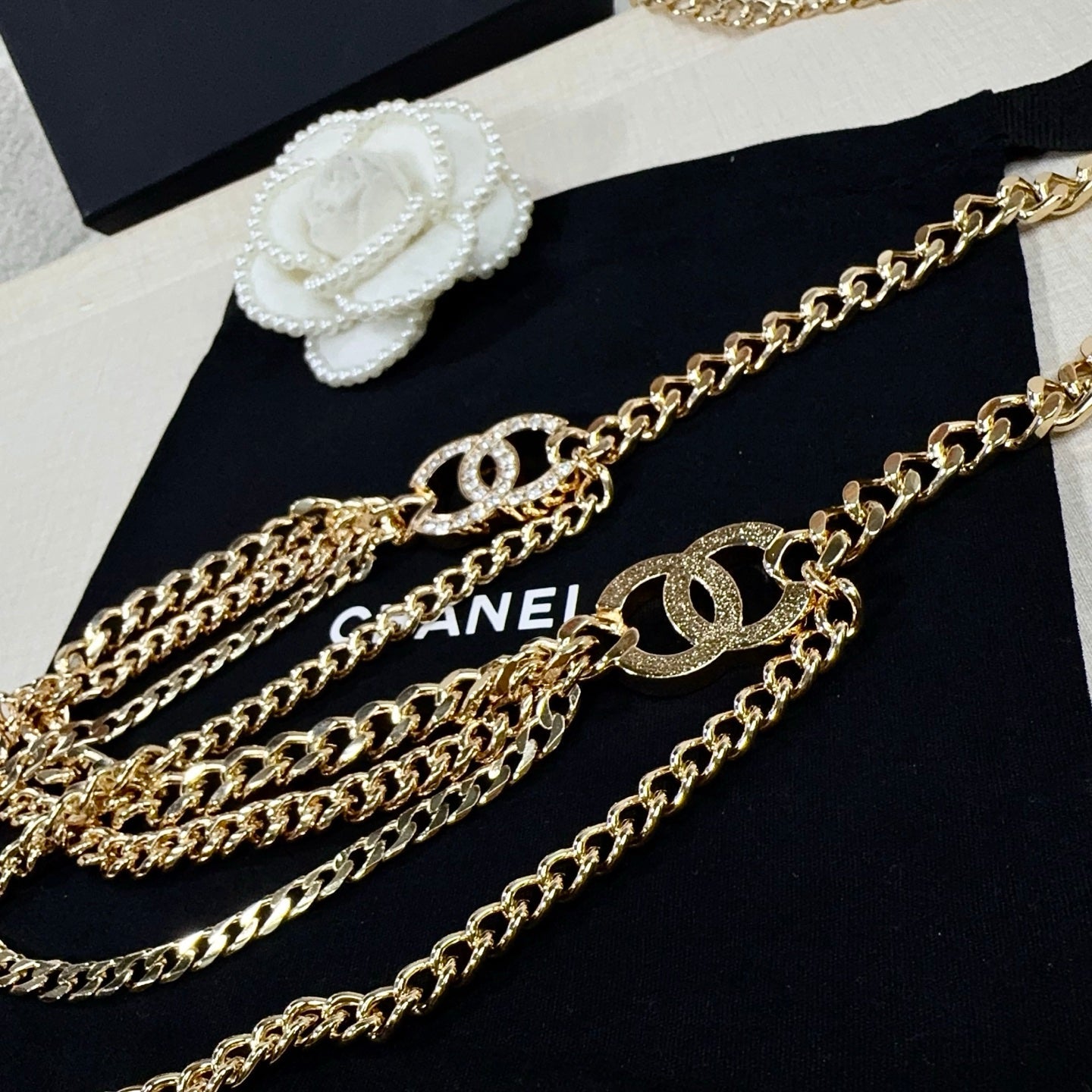 Chanel 2026 Triple-Chain Belt 215751