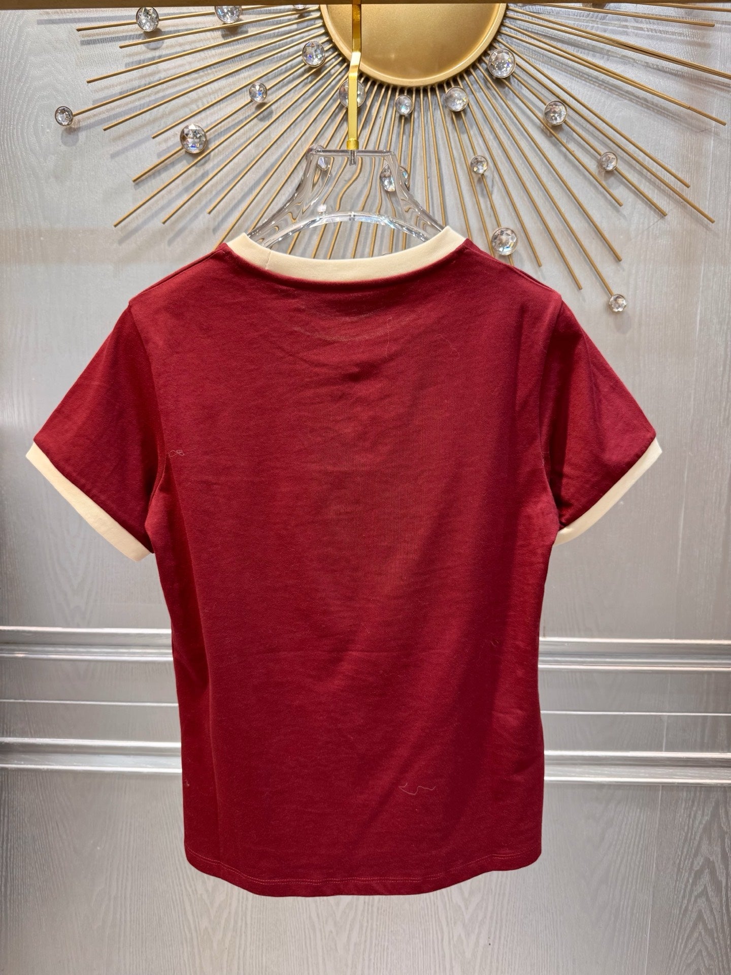 Miumiu 2026 T-shirt Red Cotton