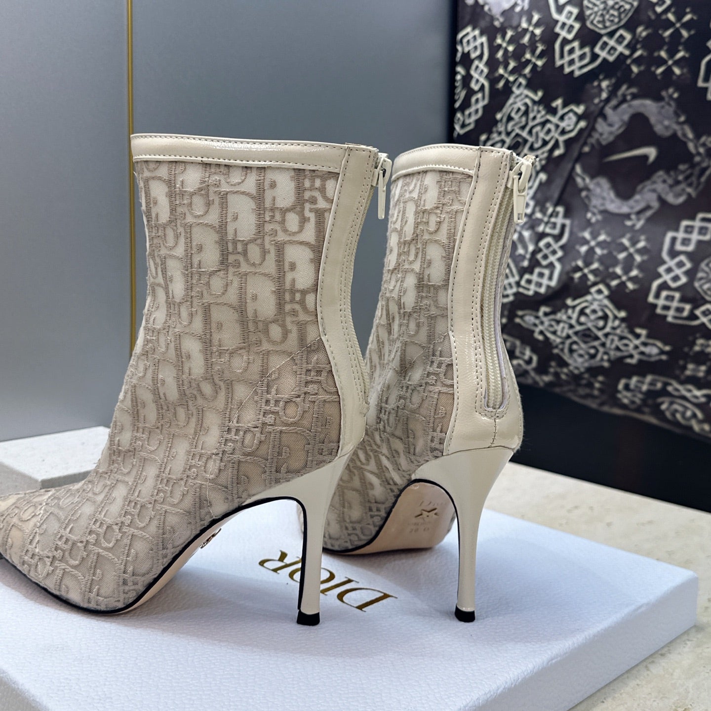 Dior 2026 Adiorable Ankle Boots 95mm Mesh 966531