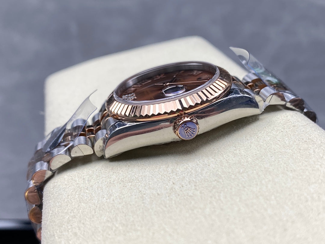 Rolex Datejust 31mm Pink Gold Chocolate Dial 278271
