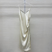 Chanel 2026 Dress Cream Polyester 356979