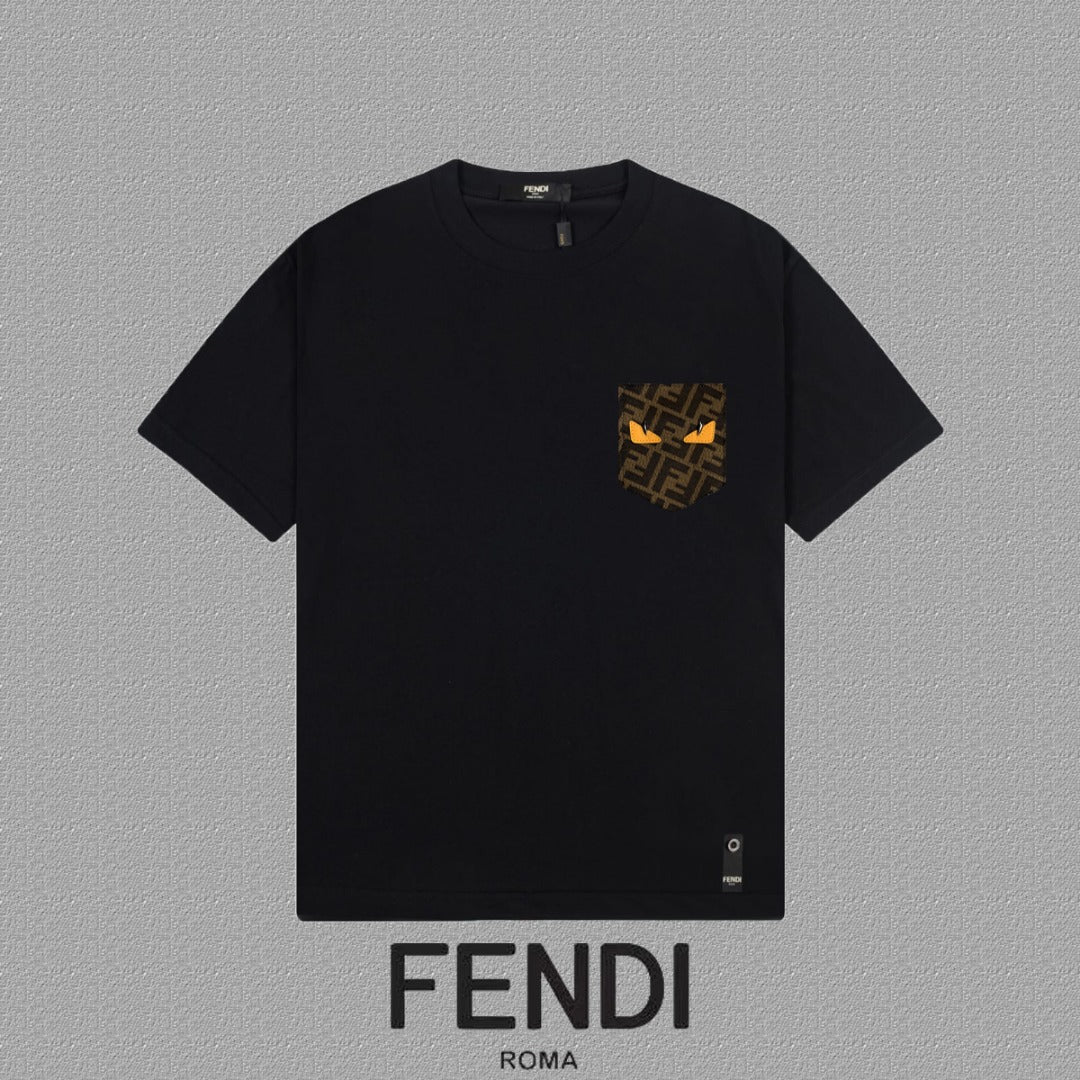 Fendi 2026 Men's Short-Sleeve T-Shirt Cotton 806096