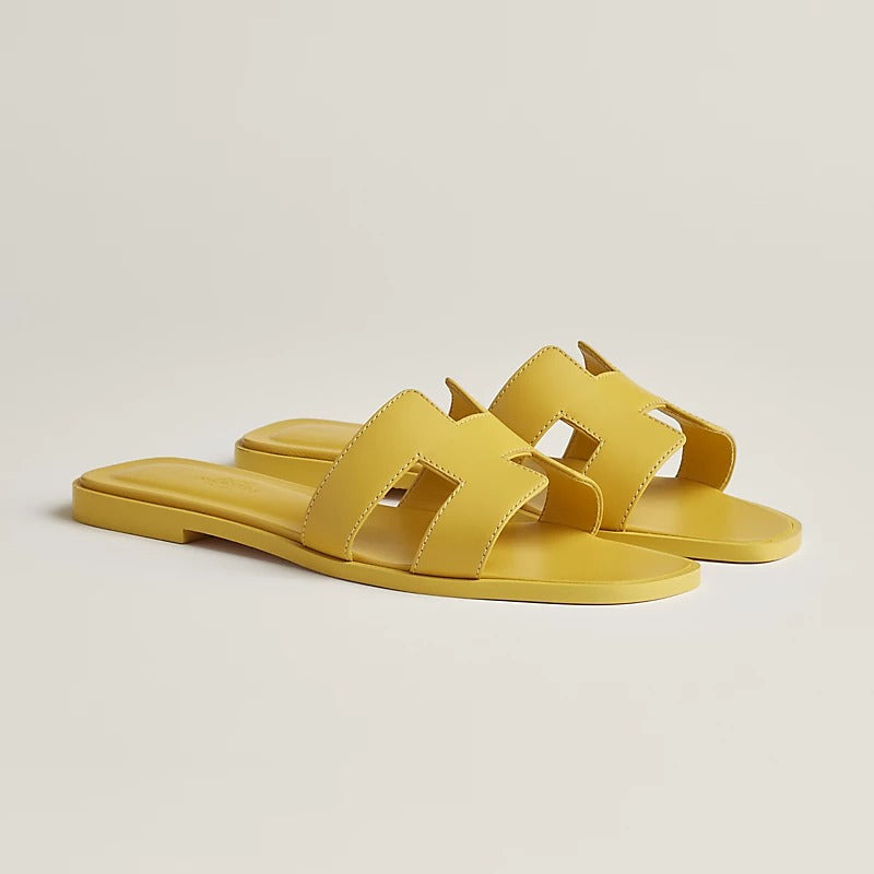 0ran Sandal Calfskin With Iconic "H" Cut-out