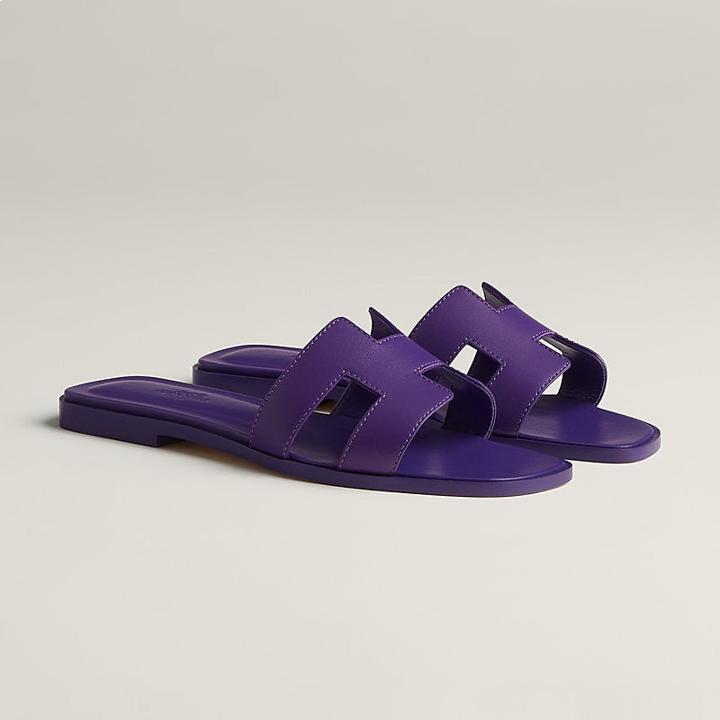 0ran Sandal Calfskin With Iconic "H" Cut-out