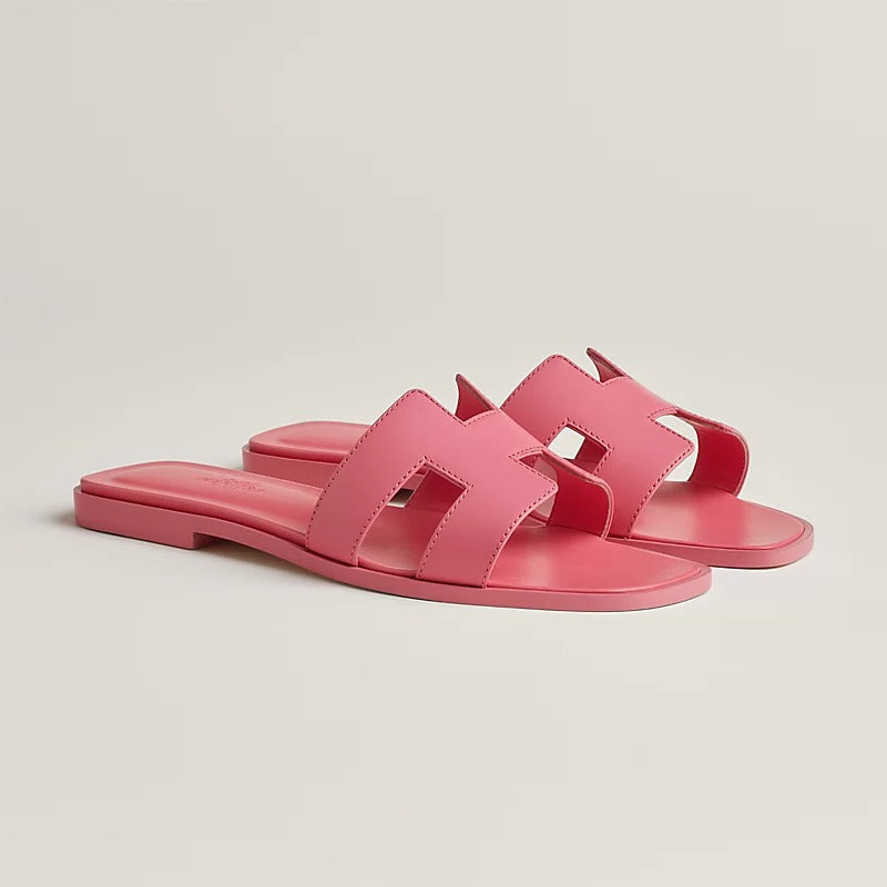 0ran Sandal Calfskin With Iconic "H" Cut-out