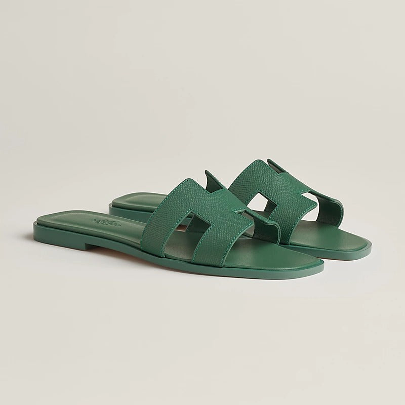 0ran Sandal Calfskin With Iconic "H" Cut-out