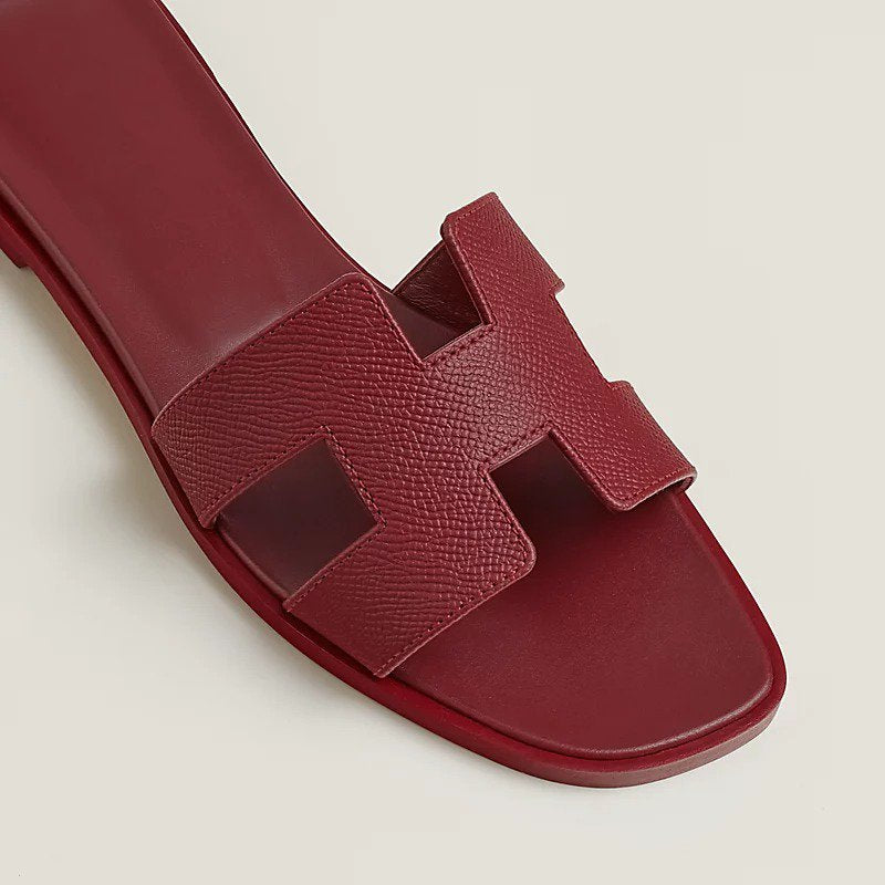 0ran Sandal Calfskin With Iconic "H" Cut-out