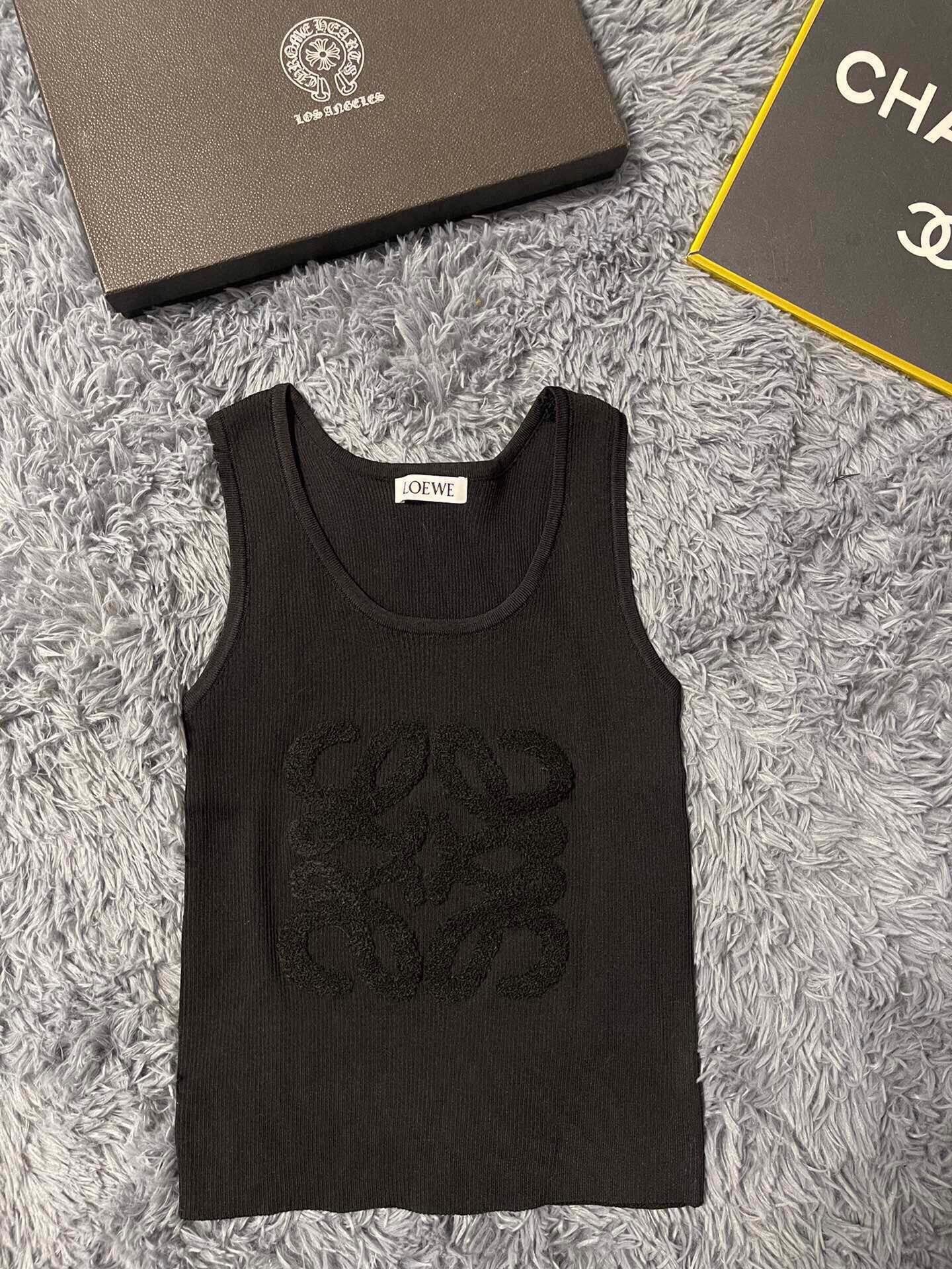 Loew Simple 3D Anagram printed Tank Top