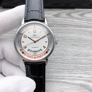 DAVINCI AUTOMATIC STAINLESS STEEL LEATHER
