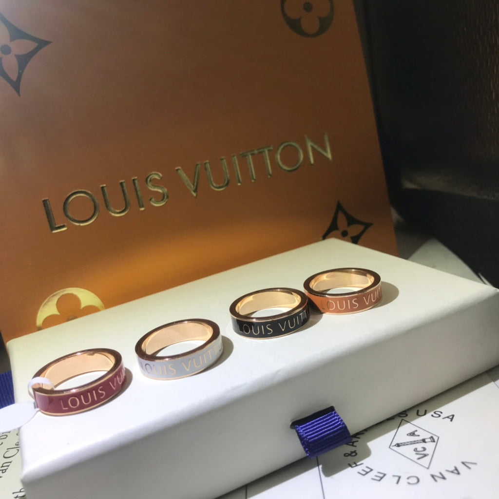 Louis Vuitton Color Blossom Mini Sun Ring, Pink Gold, Malachite and Diamond. Size 52